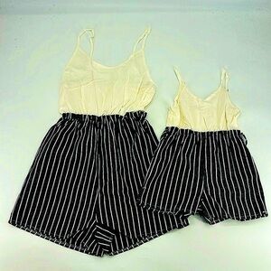 UEC Amazon mommy & me short rompers adult small kid 4-5